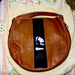 Ralph Lauren Carmel Leather Shoulder bag